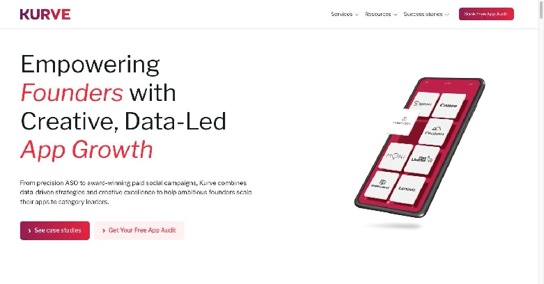 Kurve homepage